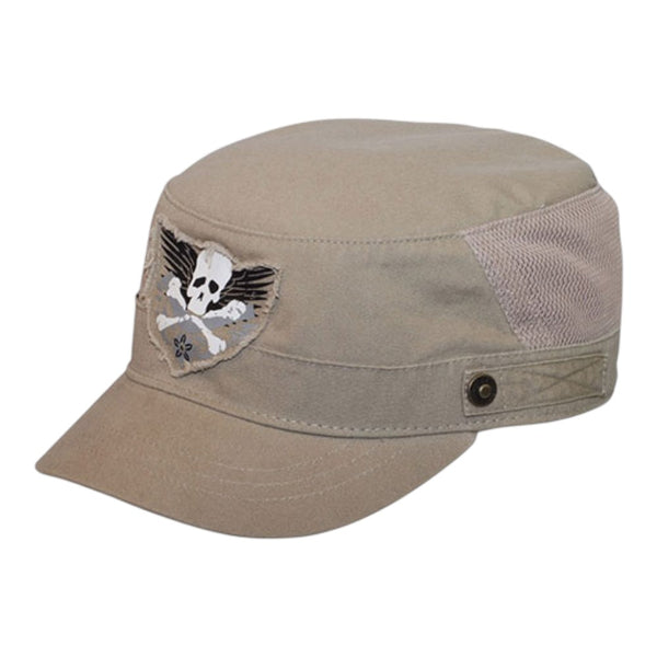Mega Cap 9043 Brushed Canvas Fashion Army Hat