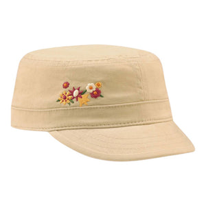 Mega Cap 9048Y Youth Peach Feel Cotton Fidel Army Hat - 