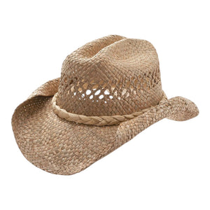 Mega Cap 8171 Straw Cowboy Hat - 