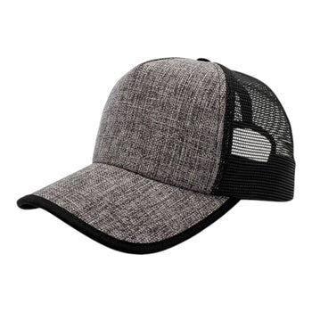Mega Cap 8411B Straw Trucker Hat