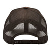 Mega Cap 8411B Straw Trucker Hat