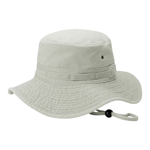Mega Cap 7804 Pigment Dyed Twill Washed Bucket Hat