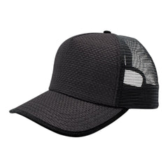Mega Cap 8411C Straw Trucker Cap - 