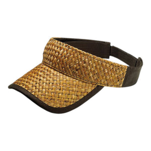 Mega Cap 8410 Straw Visor - 