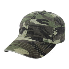 Mega Cap 9031C Low Profile Washed Camouflage Hat - 