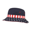 Mega Cap 7801F USA Flag Bucket Hat