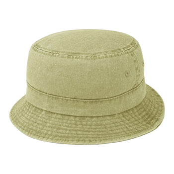 Mega Cap 7801Y Youth Pigment Dyed Twill Washed Bucket Hat