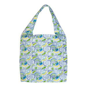 Mega Cap 1514 Floral Cotton Beach Tote - 