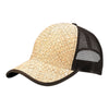 Mega Cap 8411 Straw Trucker Hat