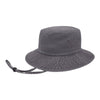 Mega Cap 7804B Washed Pigment Dyed Twill Bucket Hat with Attachable Chin Cord