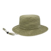 Mega Cap 7804B Washed Pigment Dyed Twill Bucket Hat with Attachable Chin Cord