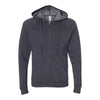 Independent Trading Co PRM33SBZ Unisex Special Blend Raglan Full-Zip Hooded Sweatshirt
