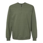 Gildan SF008 Unisex Softstyle Midweight 1/4 Zip Sweatshirt