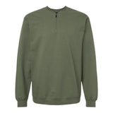 Gildan SF008 Unisex Softstyle Midweight 1/4 Zip Sweatshirt