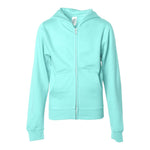 Independent Trading Co SS4001YZ Youth Midweight Full-Zip Hooded Sweatshirt
