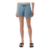 Independent Trading Co PRM20SRT Womens Lightweight California Wave Wash Fleece Shorts