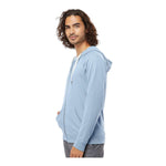 Independent Trading Co SS1000Z Unisex Icon Lightweight Loopback Terry Full-Zip Hooded Sweatshirt