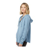 Independent Trading Co PRM2500Z Women's California Wave Wash Full-Zip Hooded Sweatshirt
