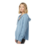 Independent Trading Co PRM2500Z Women's California Wave Wash Full-Zip Hooded Sweatshirt
