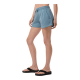 Independent Trading Co PRM20SRT Womens Lightweight California Wave Wash Fleece Shorts