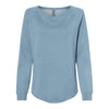 Independent Trading Co PRM2000 Women's California Wave Wash Crewneck Sweatshirt