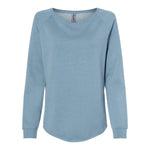 Independent Trading Co PRM2000 Women's California Wave Wash Crewneck Sweatshirt