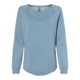 Independent Trading Co PRM2000 Women's California Wave Wash Crewneck Sweatshirt