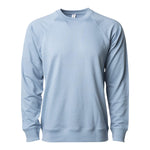 Independent Trading Co SS1000C Unisex Icon Lightweight Loopback Terry Crewneck Sweatshirt