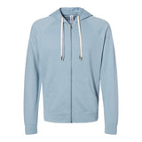 Independent Trading Co SS1000Z Unisex Icon Lightweight Loopback Terry Full-Zip Hooded Sweatshirt