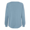 Independent Trading Co PRM2000 Women's California Wave Wash Crewneck Sweatshirt