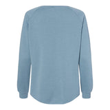 Independent Trading Co PRM2000 Women's California Wave Wash Crewneck Sweatshirt
