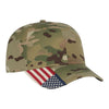 Outdoor Cap CWF-405 Multicam Flag Visor Cap