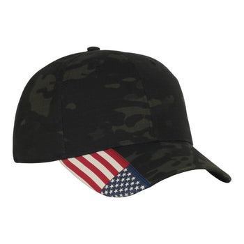 Outdoor Cap CWF-405 Multicam Flag Visor Cap