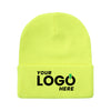 Custom Embroidered Unbranded Long Knit Beanie with Logo