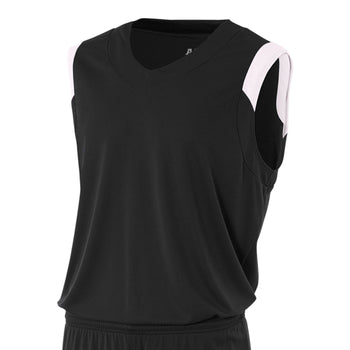 A4 N2340 Moisture Management V-neck Muscle