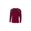 A4 N3003 Spartan Long Sleeve Color Block Crew