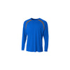 A4 N3003 Spartan Long Sleeve Color Block Crew