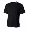 A4 N3252 Men's Short Sleeve Crew Birds Eye Mesh Tee