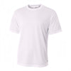 A4 N3252 Men's Short Sleeve Crew Birds Eye Mesh Tee