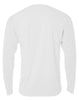 A4 N3253 Men's Long Sleeve Crew Birds Eye Mesh Tee