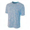 A4 N3296 Space Dye Tech Shirt
