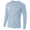 A4 N3305 Long Sleeve Raglan Space Dye