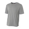 A4 N3381 Topflight Heather Tee