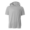 A4 N3408 Cooling Performance Short Sleeve Hooded Tee