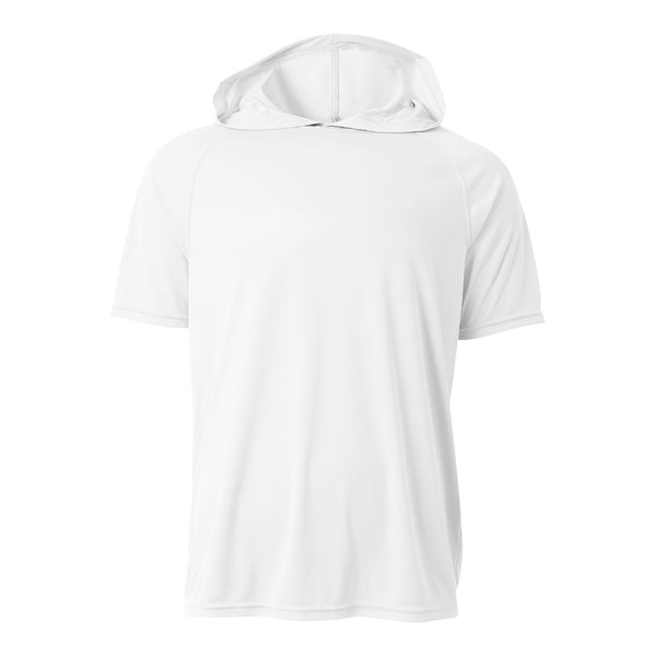 A4 N3408 Cooling Performance Short Sleeve Hooded Tee
