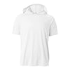 A4 N3408 Cooling Performance Short Sleeve Hooded Tee