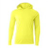 A4 NB3409 Youth Cooling Performance Long Sleeve Hooded Tee