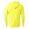 A4 NB3409 Youth Cooling Performance Long Sleeve Hooded Tee