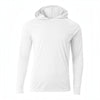 A4 NB3409 Youth Cooling Performance Long Sleeve Hooded Tee