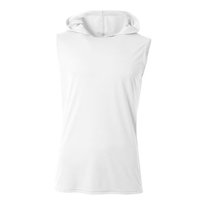 A4 N3410 Cooling Performance Sleeveless Hooded Tee - 